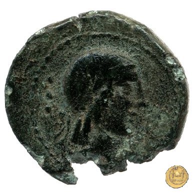 340/6 - quadrante L. Calpurnius Piso Frugi 90 BC (Roma)