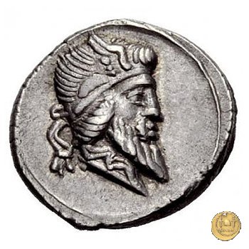 341/1 - denario Q. Titius 90 BC (Roma)