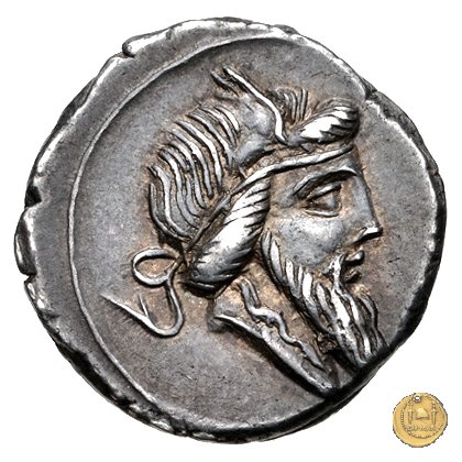 341/1 - denario Q. Titius 90 BC (Roma)