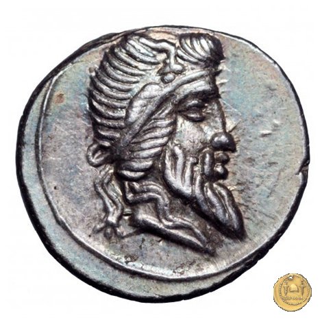 341/1 - denario Q. Titius 90 BC (Roma)