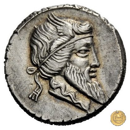 341/1 - denario Q. Titius 90 BC (Roma)