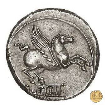 341/2 - denario Q. Titius 90 BC (Roma)