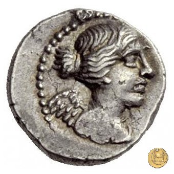 341/3 - quinario Q. Titius 90 a.C. (Roma)