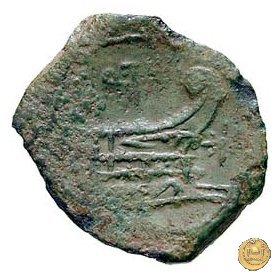 341/4 - asse Q. Titius 90 BC (Roma)