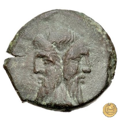 341/4 - asse Q. Titius 90 BC (Roma)