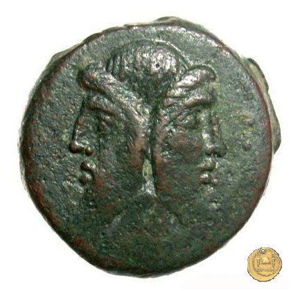 341/4 - asse Q. Titius 90 BC (Roma)