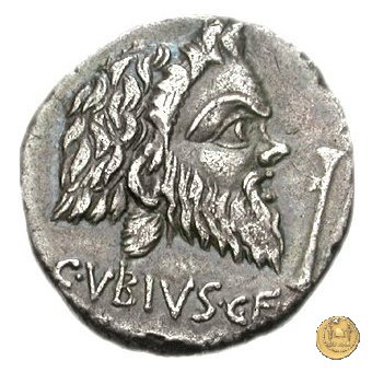 342/1 - denario C. Vibius C.f. Pansa 90 BC (Roma)