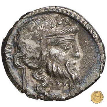 342/1 - denario C. Vibius C.f. Pansa 90 BC (Roma)