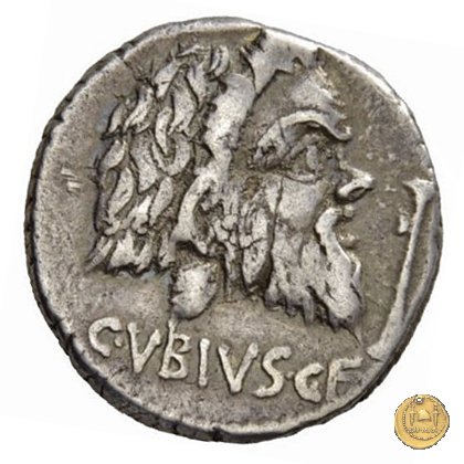 342/1 - denario C. Vibius C.f. Pansa 90 BC (Roma)