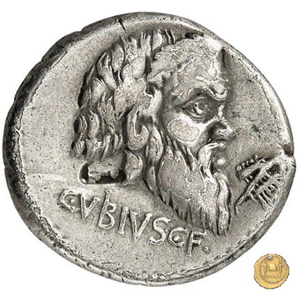 342/1 - denario C. Vibius C.f. Pansa 90 BC (Roma)