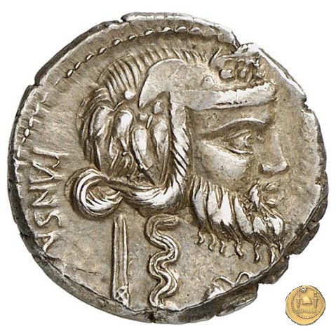 342/1 - denario C. Vibius C.f. Pansa 90 BC (Roma)