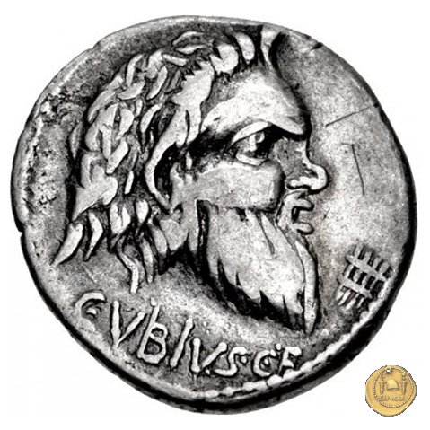 342/1 - denario C. Vibius C.f. Pansa 90 BC (Roma)