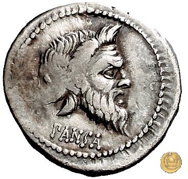 342/2 - denario C. Vibius C.f. Pansa 90 BC (Roma)