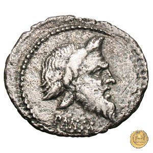 342/2 - denario C. Vibius C.f. Pansa 90 BC (Roma)