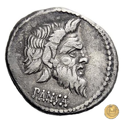 342/2 - denario C. Vibius C.f. Pansa 90 BC (Roma)