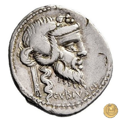 342/2 - denario C. Vibius C.f. Pansa 90 BC (Roma)