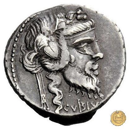 342/2 - denario C. Vibius C.f. Pansa 90 BC (Roma)