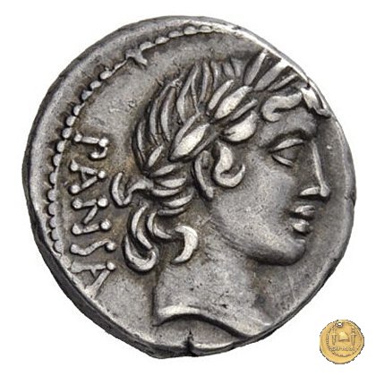 342/3 - denario C. Vibius C.f. Pansa 90 BC (Roma)