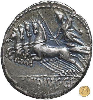 342/4 - denario C. Vibius C.f. Pansa 90 BC (Roma)