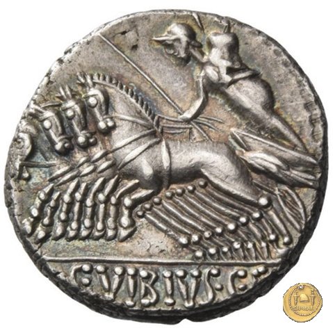 342/4 - denario C. Vibius C.f. Pansa 90 BC (Roma)