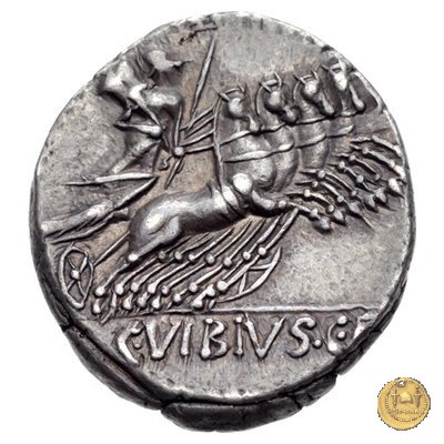 342/5 - denario C. Vibius C.f. Pansa 90 BC (Roma)