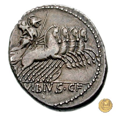 342/5 - denario C. Vibius C.f. Pansa 90 BC (Roma)