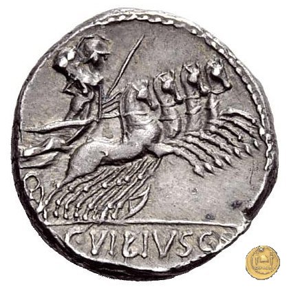 342/5 - denario C. Vibius C.f. Pansa 90 a.C. (Roma)
