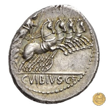 342/5 - denario C. Vibius C.f. Pansa 90 BC (Roma)