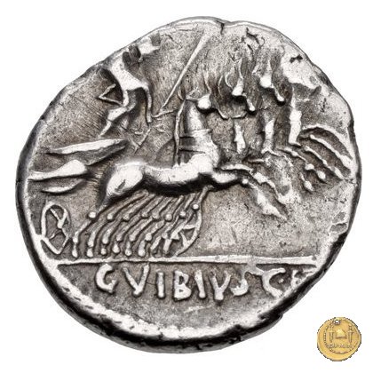 342/5 - denario C. Vibius C.f. Pansa 90 BC (Roma)