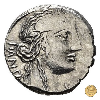 342/5 - denario C. Vibius C.f. Pansa 90 BC (Roma)