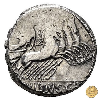 342/5 - denario C. Vibius C.f. Pansa 90 BC (Roma)