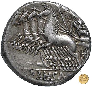 342/6 - denario C. Vibius C.f. Pansa 90 a.C. (Roma)