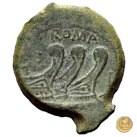 342/7 - asse C. Vibius C.f. Pansa 90 BC (Roma)