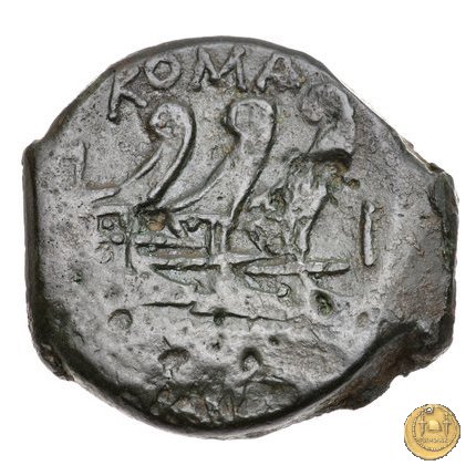 342/7 - asse C. Vibius C.f. Pansa 90 BC (Roma)