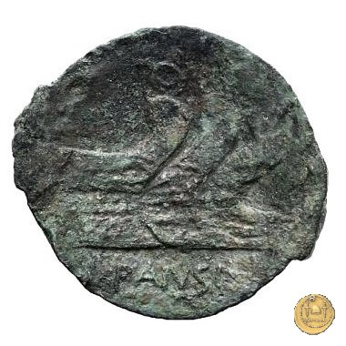 342/7 - asse C. Vibius C.f. Pansa 90 BC (Roma)