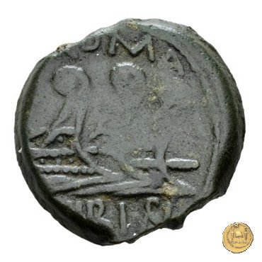 342/7 - asse C. Vibius C.f. Pansa 90 BC (Roma)