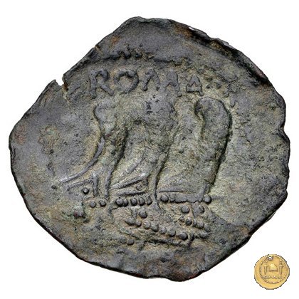 342/7 - asse C. Vibius C.f. Pansa 90 BC (Roma)