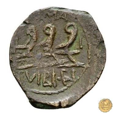 342/7 - asse C. Vibius C.f. Pansa 90 BC (Roma)