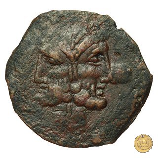 342/7 - asse C. Vibius C.f. Pansa 90 BC (Roma)