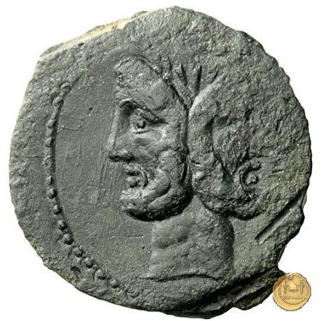 342/7 - asse C. Vibius C.f. Pansa 90 BC (Roma)