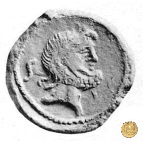 342/8 - semisse C. Vibius C.f. Pansa 90 BC (Roma)