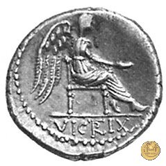 343/1 - denario M. Porcius Cato 89 BC (Roma)