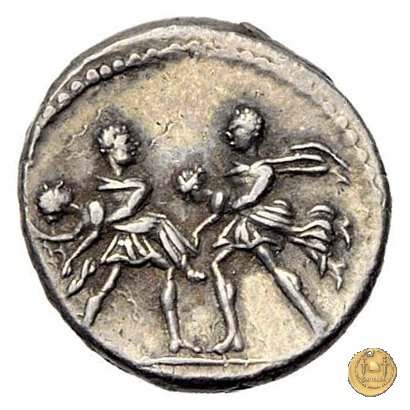 344/1 - denario L. Titurius Sabinus 89 BC (Roma)