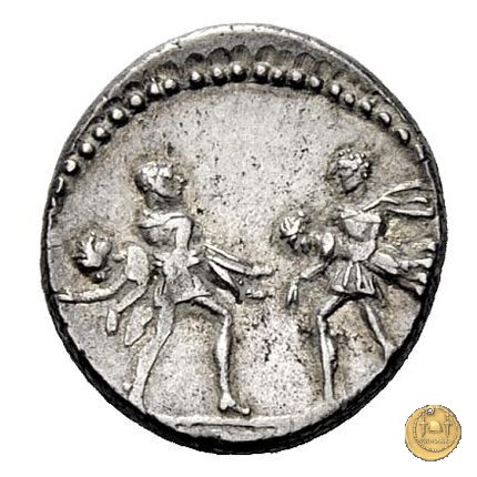 344/1 - denario L. Titurius Sabinus 89 BC (Roma)