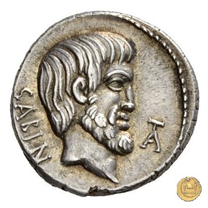 344/1 - denario L. Titurius Sabinus 89 BC (Roma)