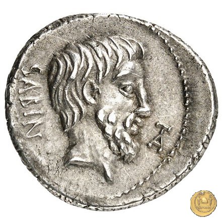 344/1 - denario L. Titurius Sabinus 89 BC (Roma)