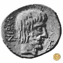 344/2 - denario L. Titurius Sabinus 89 BC (Roma)