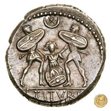 344/2 - denario L. Titurius Sabinus 89 BC (Roma)