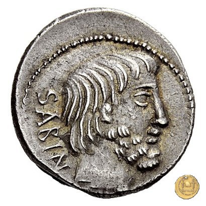 344/3 - denario L. Titurius Sabinus 89 BC (Roma)