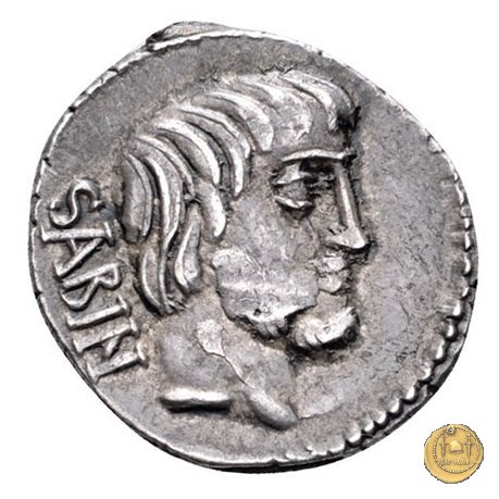 344/3 - denario L. Titurius Sabinus 89 BC (Roma)